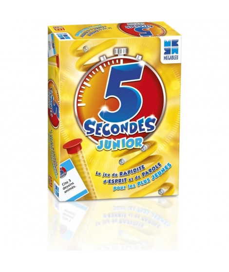 MEGABLEU Jeu de Société - 5 Secondes Junior