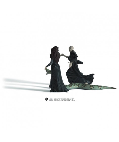 SCHLEICH- Coffret Voldemort Nagini et Bellatrix- 42684- Gamme Harry Potter