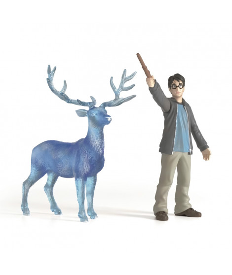 SCHLEICH- Harry et son Patronus- 42680- Gamme Harry Potter