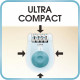 Epilateur - CALOR - EP1028C0 - 24 pinces de précision - Ultra compact - Billes de massage
