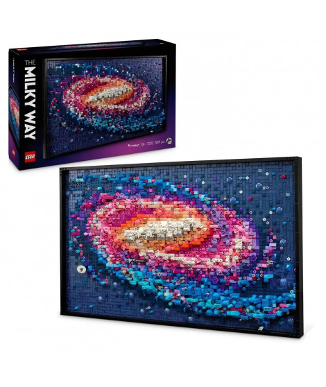 LEGO Art 31212 La Voie lactée - Set de décoration murale et de construction créative