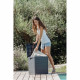 Coffre de jardin WOODY'S - Résine - Capacité 90L - Anthracite
