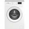 Lave-linge hublot BEKO WUE8726XST - 8 kg - Induction - L60cm - 1400 trs/min - Classe A - Blanc
