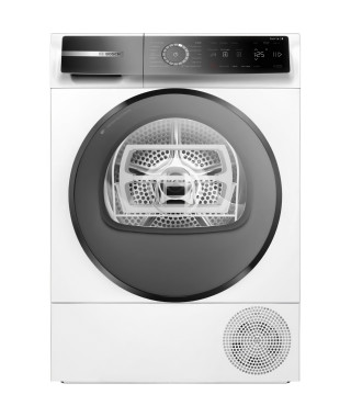 Seche-linge pompe a chaleur - BOSCH SER8 - WQB245A0FR - 9,0 kg - Moteur Induction - A+++ - L60cm - Blanc