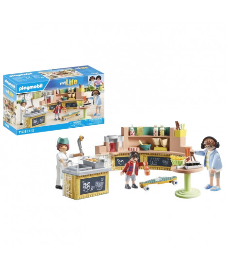 PLAYMOBIL 71538 Stand de restauration rapide - My Life