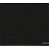 Table induction 60cm - BOSCH SER6 - PVS63KHC1E Noir - 4-foyers - Home Connect - L592xP522 mm