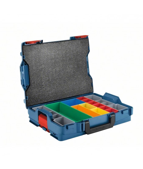 Mobilité Bosch Professional Coffret de transport L-Boxx 102 avec 13 casiers colorés - 1600A016NA