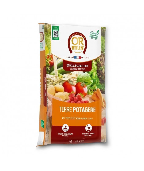 Terre Potagere - OR BRUN - Obrtpot35N