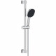 Ensemble de douche avec pommeau 2 jets, barre et flexible - GROHE Vitalio Comfort 110 26398001 - Sélection facile - Economie …