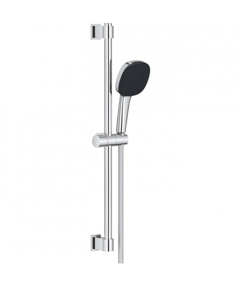 Ensemble de douche avec pommeau 2 jets, barre et flexible - GROHE Vitalio Comfort 110 26398001 - Sélection facile - Economie …