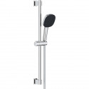 Ensemble de douche avec pommeau 2 jets, barre et flexible - GROHE Vitalio Comfort 110 26398001 - Sélection facile - Economie …