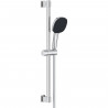 Ensemble de douche avec pommeau 2 jets, barre et flexible - GROHE Vitalio Comfort 110 26398001 - Sélection facile - Economie …