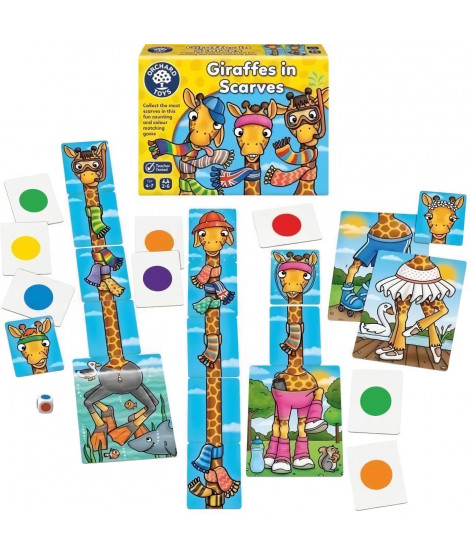 Les girafes et leurs foulards colorés - ORCHARD