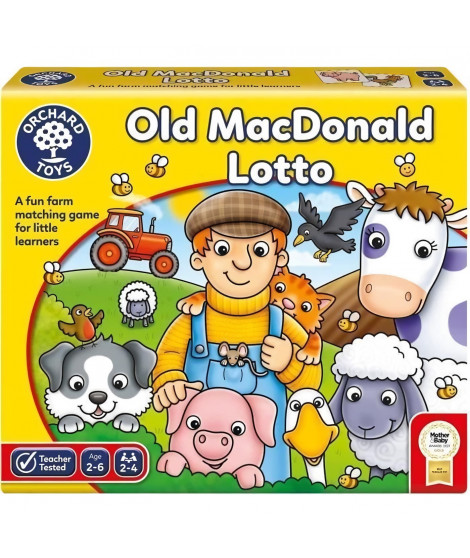 Old MacDonald Lotto - Jeu de Memo - ORCHARD