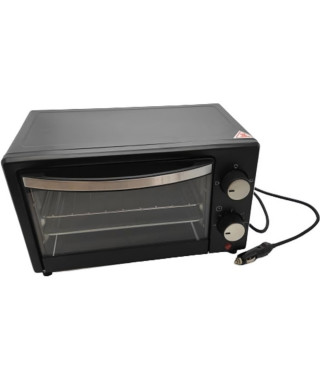 FOUR ELECTRIQUE 24V 300W 9L AVEC CABLE AC 90CM ET FUSIBLE