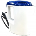 Bouilloire Électrique 24V 1 Litre 250W Blanc et Bleu