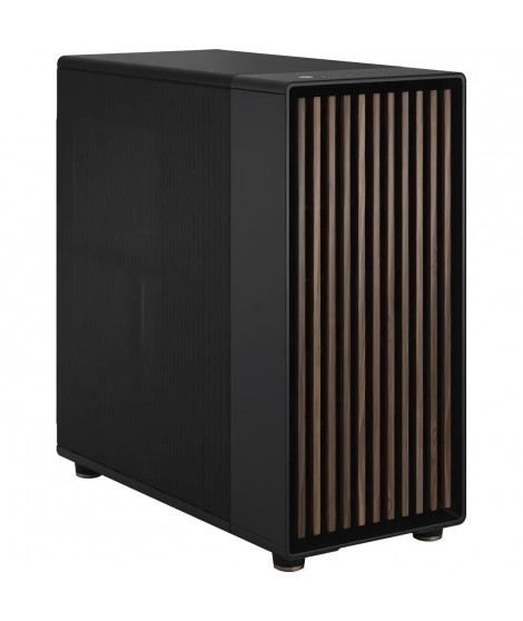 Boîtier PC - FRACTAL DESIGN - North XL Charcoal Black - FD-C-NOR1X-01 - E-ATX - Design élégant en bois et en alliage
