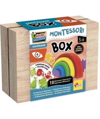 Arc-en-ciel en bois - LISCIANI - Stimulez la vision et la sensibilité aux couleurs