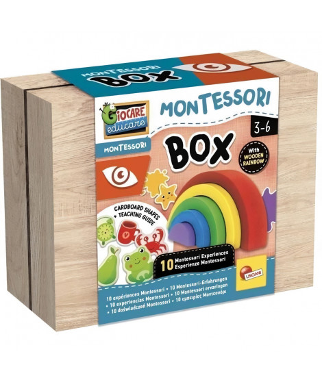 Arc-en-ciel en bois - LISCIANI - Stimulez la vision et la sensibilité aux couleurs