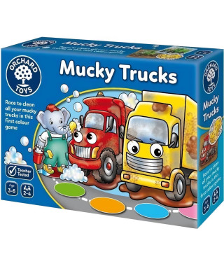 Les camions a nettoyer - Jeu de plateau - ORCHARD