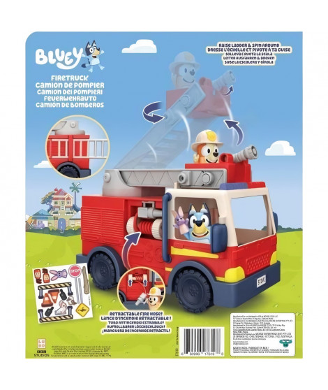 Véhicules miniatures - MOOSE TOYS - Le camion de Pompier de Bluey