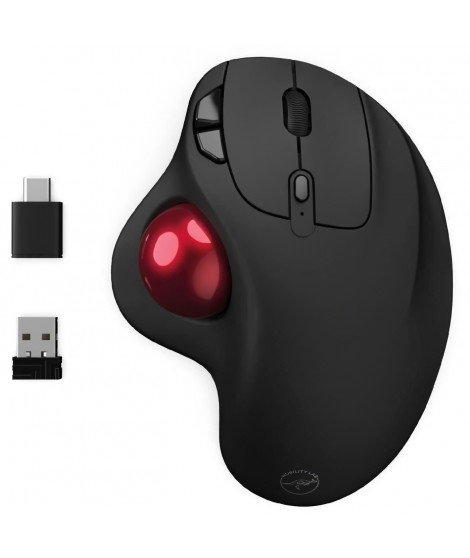 Souris sans fil - MOBILITY LAB - Trackball - Noir