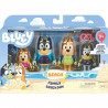 Figurines miniatures - MOOSE TOYS - La famille a la Plage (4 figurines) - Bluey