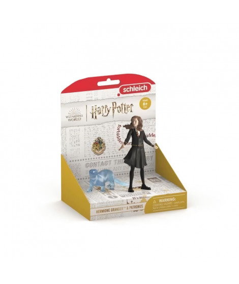 SCHLEICH- Hermione et son Patronus- 42681- Gamme Harry Potter