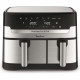 MOULINEX - Friteuse a air - 8.3 L - 2540W - Air Dual Easy Fry & Grill - inox - EZ905D20