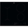 Table de cuisson ELECTROLUX - 4 foyers - L60 x 67,80 cm - LIV6343 - 7350W - Revetement verre - Noir