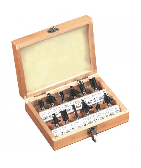 FAR TOOLS Jeu de 12 fraises