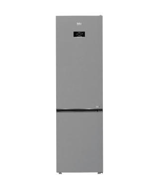 Réfrigérateur pose-libre combiné - BEKO - B5RCNE405HXB - Classe D - 355 L - Froid ventilé - 66,3 x 59,5 x 203,5 cm - Métal br…