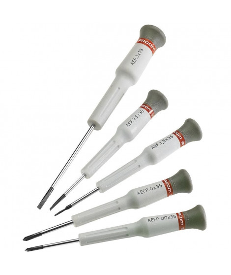 FACOM JEU DE 5 TOURNEVIS DE PRECISION
