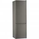 Réfrigérateur congélateur bas - WHIRLPOOL W5921EOX2 - 372 L (261L +111 L) - Froid statique - L59,5 cm x H 201,1 cm - Optic inox