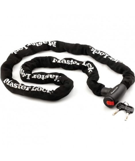 MASTER LOCK Chaîne Antivol Moto - 2 m chaîne - Idéal pour les Motos et Scooters