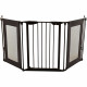 Barriere de sécurité - DREAMBABY - DENVER - 3 panneaux - 85,5-200 x 74 cm - Bidirectionnel - Noir