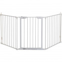 Barriere de sécurité - DREAMBABY - NEWPORT - 3 panneaux - 85,5-200 x 74 cm - Bidirectionnel - Blanc