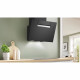 Hotte décor murale - inclinée verre - BOSCH SER4 - DWK67FN60 Noir - Home Connect - L: 590 mm x P: 433 mm
