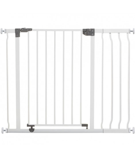 Barriere de sécurité et extension 18 cm - DREAMBABY - LIBERTY - 1 barriere + 1 extension - 93-99 cm - Blanc