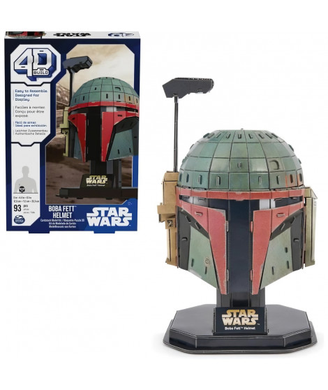 SPIN MASTER CASQUE BOBA FETT Star Wars 4D Build