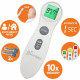 Thermometre frontal numérique - DREAMBABY - Infrarouge sans contact - Mesure de la température de la fievre - Pour bébés et a…