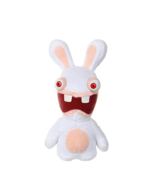 Peluche Lapins Crétins Bean - GIPSY TOYS - Bouche Ouverte, 18 cm