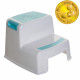 Tabouret marchepied - DREAMBABY - 2 UP - Antidérapant et texturé - Jusqu'a 80 kg pour les petits et les adultes - Aqua