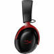 Casque Gamer Sans Fil - HyperX Cloud III - pour PC & console - Noir/Rouge