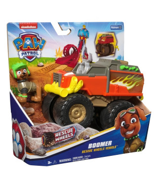 SPIN MASTER VÉHICULE + FIGURINE RESCUE WHEELS BOOMER La Pat' Patrouille