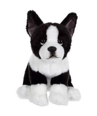Peluche Chien Bouledogue Français - GIPSY TOYS - Assis, 25 cm