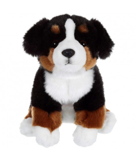 Peluche Chien Bouvier Bernois - GIPSY TOYS - Assis, 25 cm