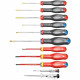 Jeu de 11 tournevis PROTWIST - FACOM - AT.11PB