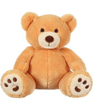 Peluche Ours Patachon - GIPSY TOYS - Miel, 80 cm