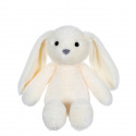 Peluche Lapin Trendy Bunny - GIPSY TOYS - Creme, 28 cm